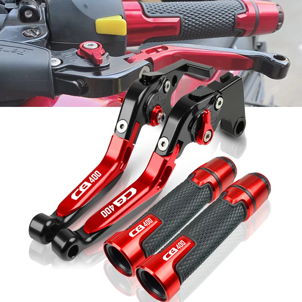 

CB 400 SF VTEC Motorcycle Adjustable Brake Clutch Lever Hand Grips For Honda CB400 CB400SF CB400VTEC 1992 1993 1994 1995-1998