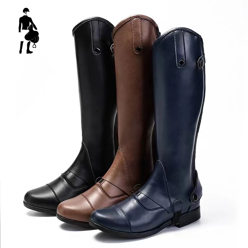 Equestrian Boots 승마부츠 Ankle Boots Sizes 25-44 Riding Equestrian Equipment Wear-resistant And Anti-slip Professional