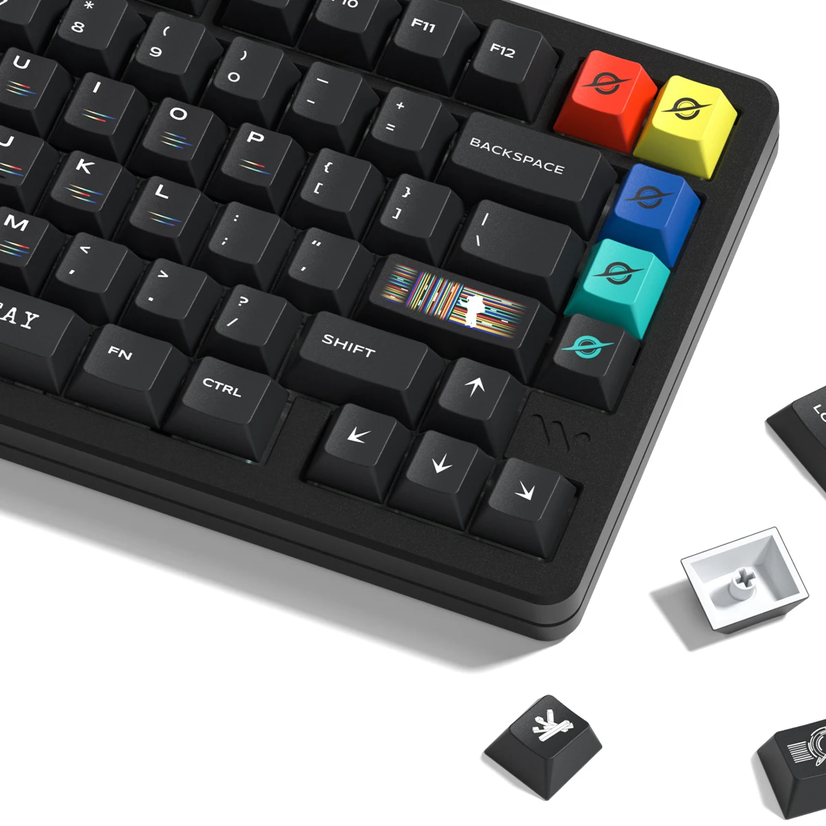 KEYCAPS PBT KEYCAPS Giapponesi Con Barra Spaziatrice 7U 124 Tasti ANSI