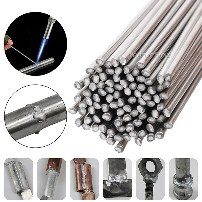 1.6/2.0/2.5mm Welding Rods Copper Aluminum Iron Stainless Steel Cored Universal Solder Wire Electrode 50-200pcs