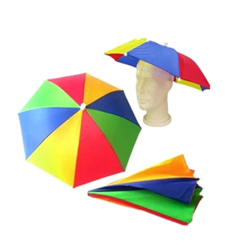 Sun hats Foldable Outdoor Umbrella Hat for Women Men Fishing Camping Beach