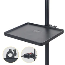 

Universal Microphone Stand Soundcard Tray For Live Tripod Bracket Phone Holder Clamp Heavy Load Capacity Pro Audio Equipment