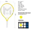 Kids Tennis Racket,17" Aluminum Tennis Racket with 3 Tennis Balls,2 Carry Bag for Kid,Toddler Outdoor/Indoor Sport Play Rackets 2