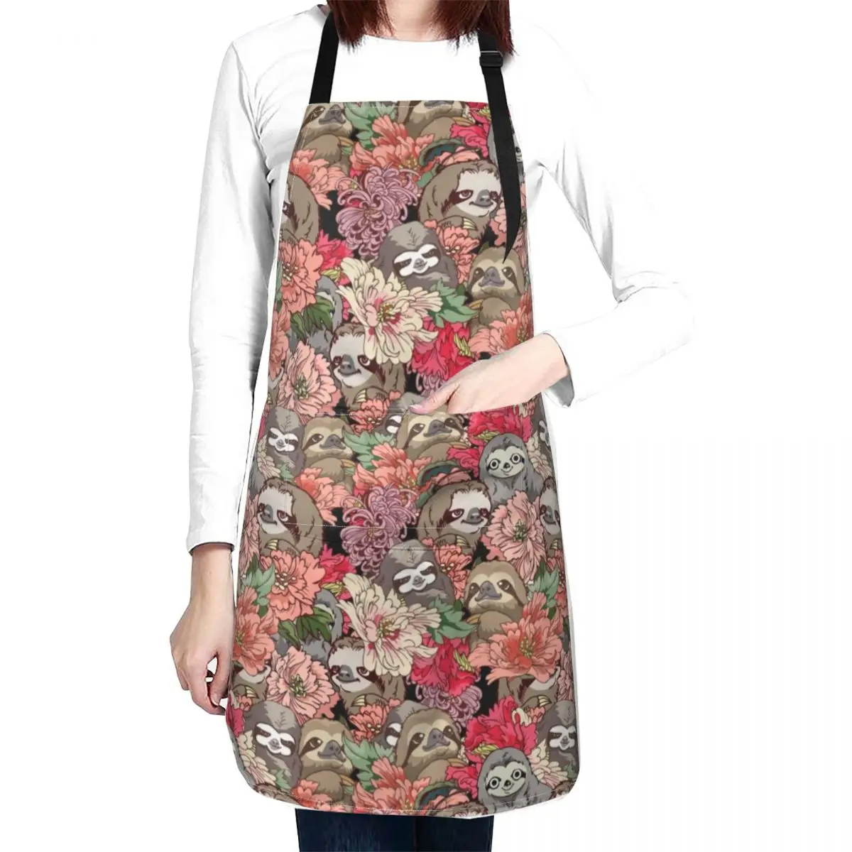

Because Sloths Apron Restaurant Kitchen Equipment Restaurant apron