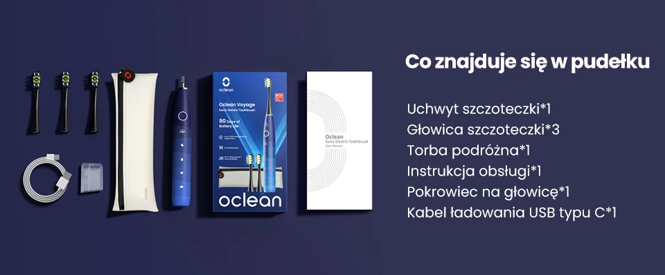 Oclean Voyage - zawartość pudełka