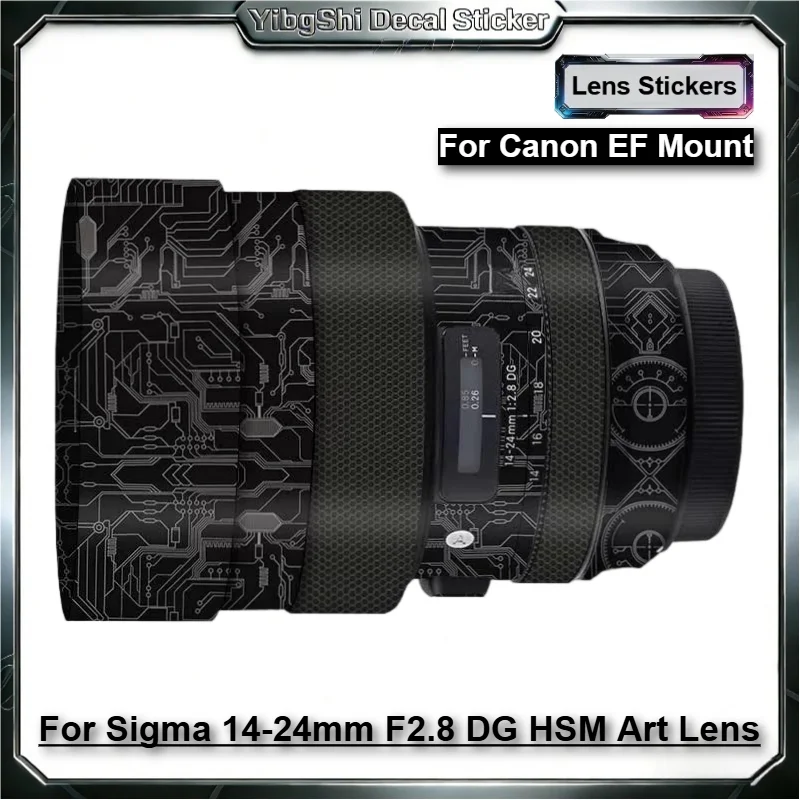시그마 14-24mm F2.8 DG HSM 아트용 캐논 EF 마운트 렌즈 스티커 바디..