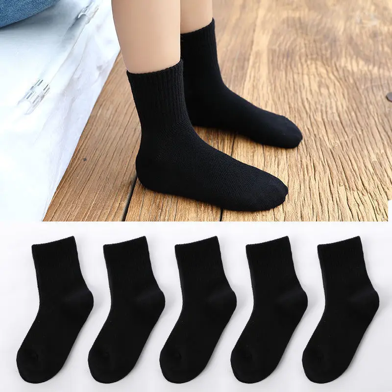 5 Pairs/Lot Children Cotton Fashion Breathable Mesh Socks Spring Summer 1-12Years Kids Birthday Gift kids socks