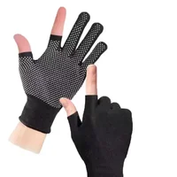 Cycling Gloves Summer Sunscreen Dot Anti-Slip Riding Outdoor Sports Half Finger Gloves Breathable MTB Bike Bicycle Gloves 2