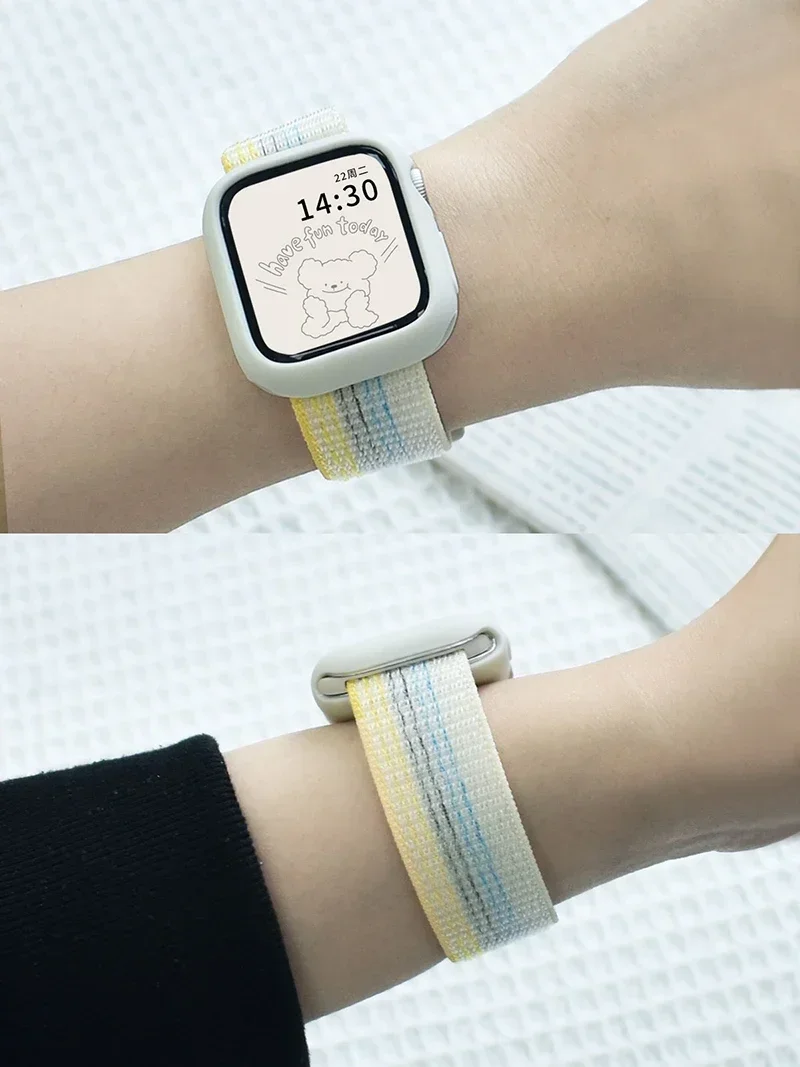 Nylon Loop Strap Bracelet
