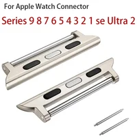 Connecteur de bracelet de montre pour iWatch Ultra Series10 9 8 7 22mm de largeur, pour Apple WatchUltra2 49mm 41 45mm 44 42 46 38 40mm, adaptateur 1