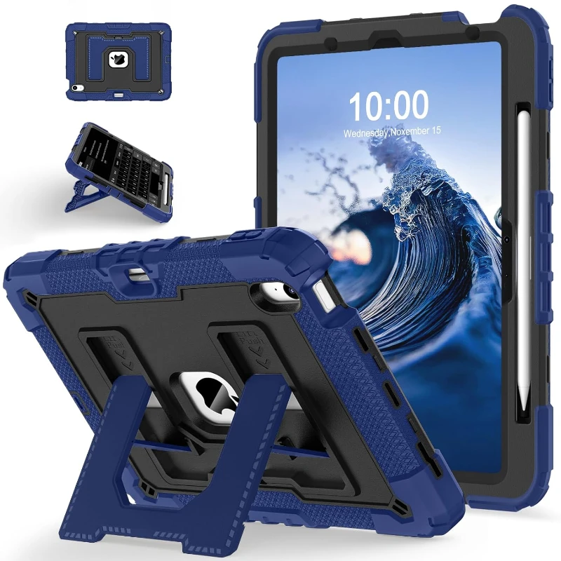 Rugged Shockproof Kids-Friendly Tablet Protective Cover