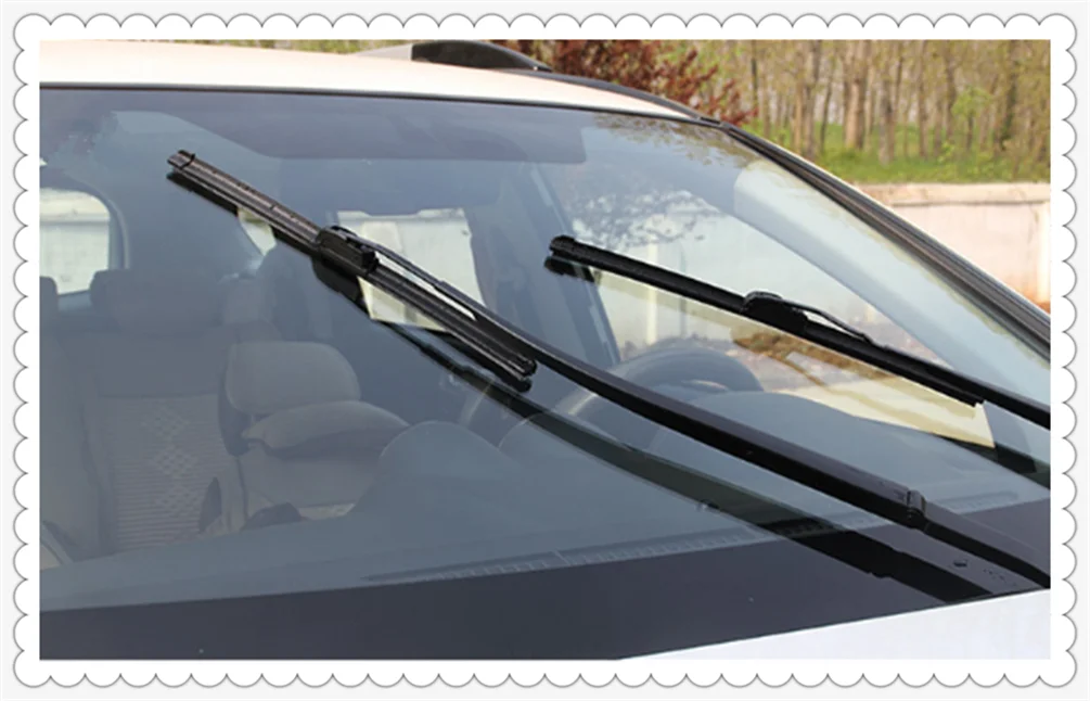Universal car U-shaped soft frameless auto windshield wiper blade inch for Lexus LF-FC LF-C2 GX LF-NX ES350 LFA LF-LC LF-CC