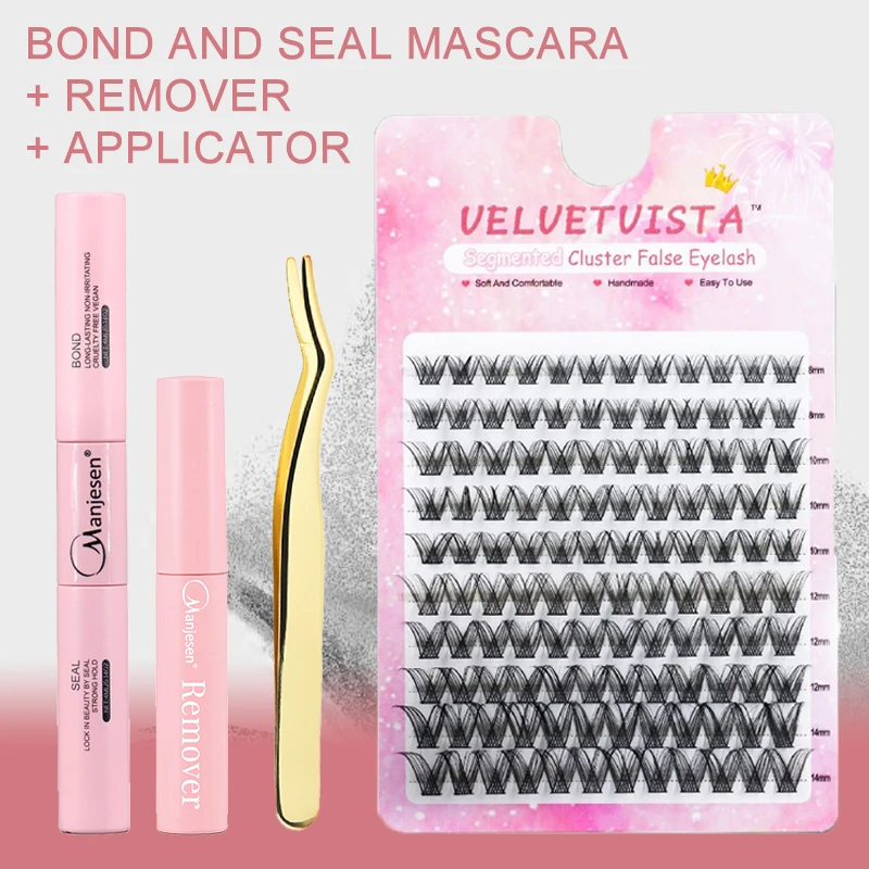 DIY Makeup Set Lash Bond and Seal Eyelash Glue Remover Applicator