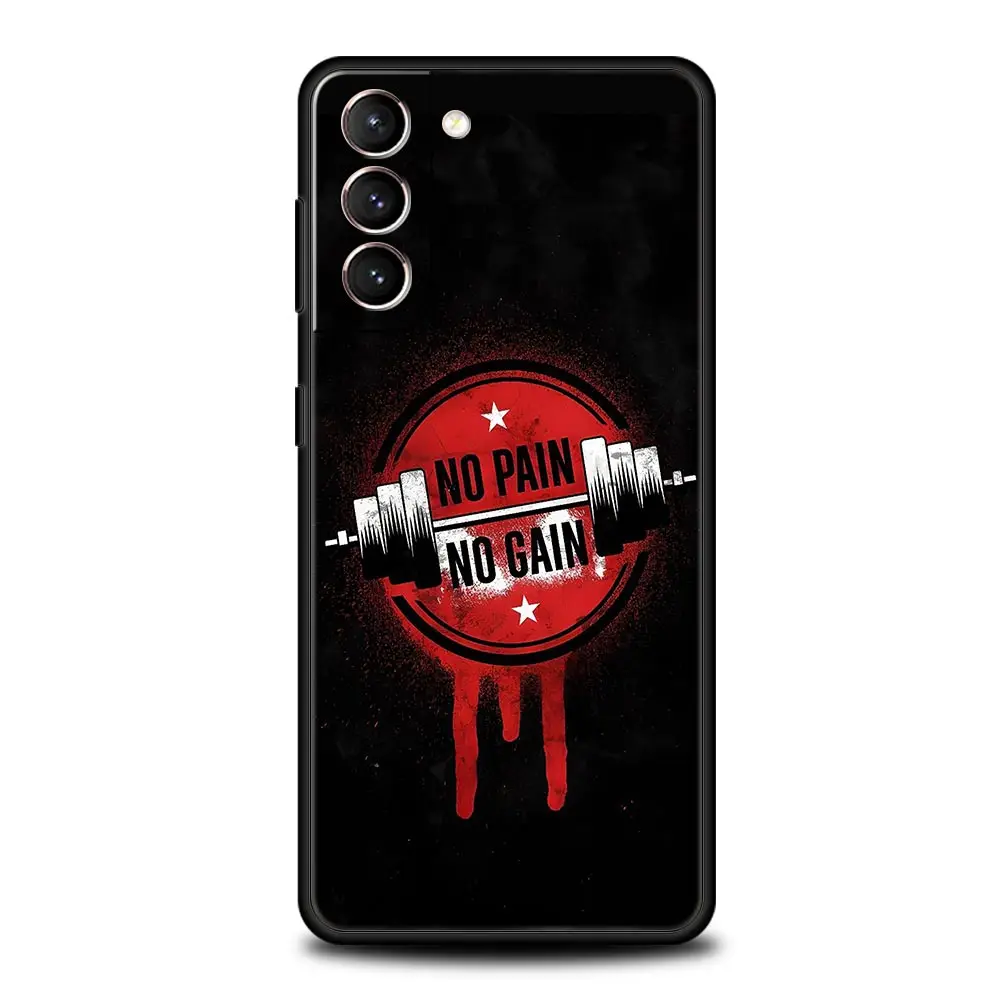 Gym Fitness Bodybuilding Soft Silicone Phone Case