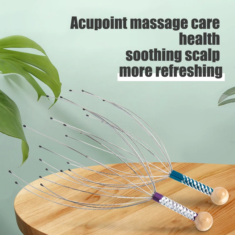 Revitalizing Octopus Scalp Massager - Ultimate Head Relaxation Tool