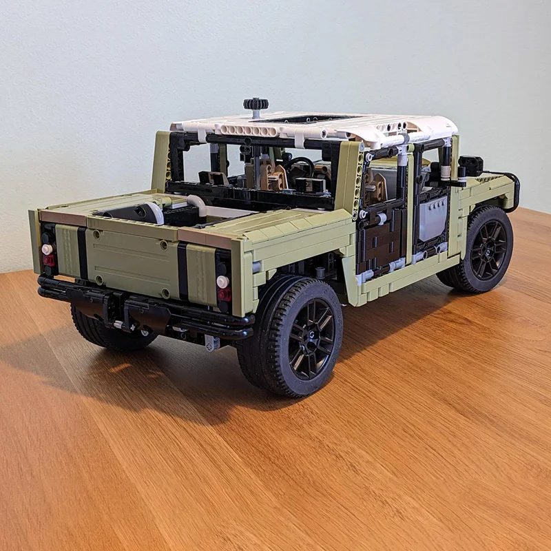NEW World War 2 WW2 Army MOC Military Hmmwv Hummer H1 Off-Road