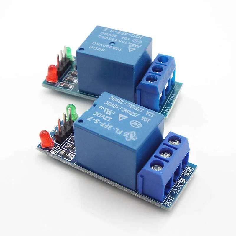 

DC 5V 12V low level trigger 1 Channel Relay Module interface Board Shield 1 way dc5v dc12v For PIC AVR DSP ARM MCU Arduino