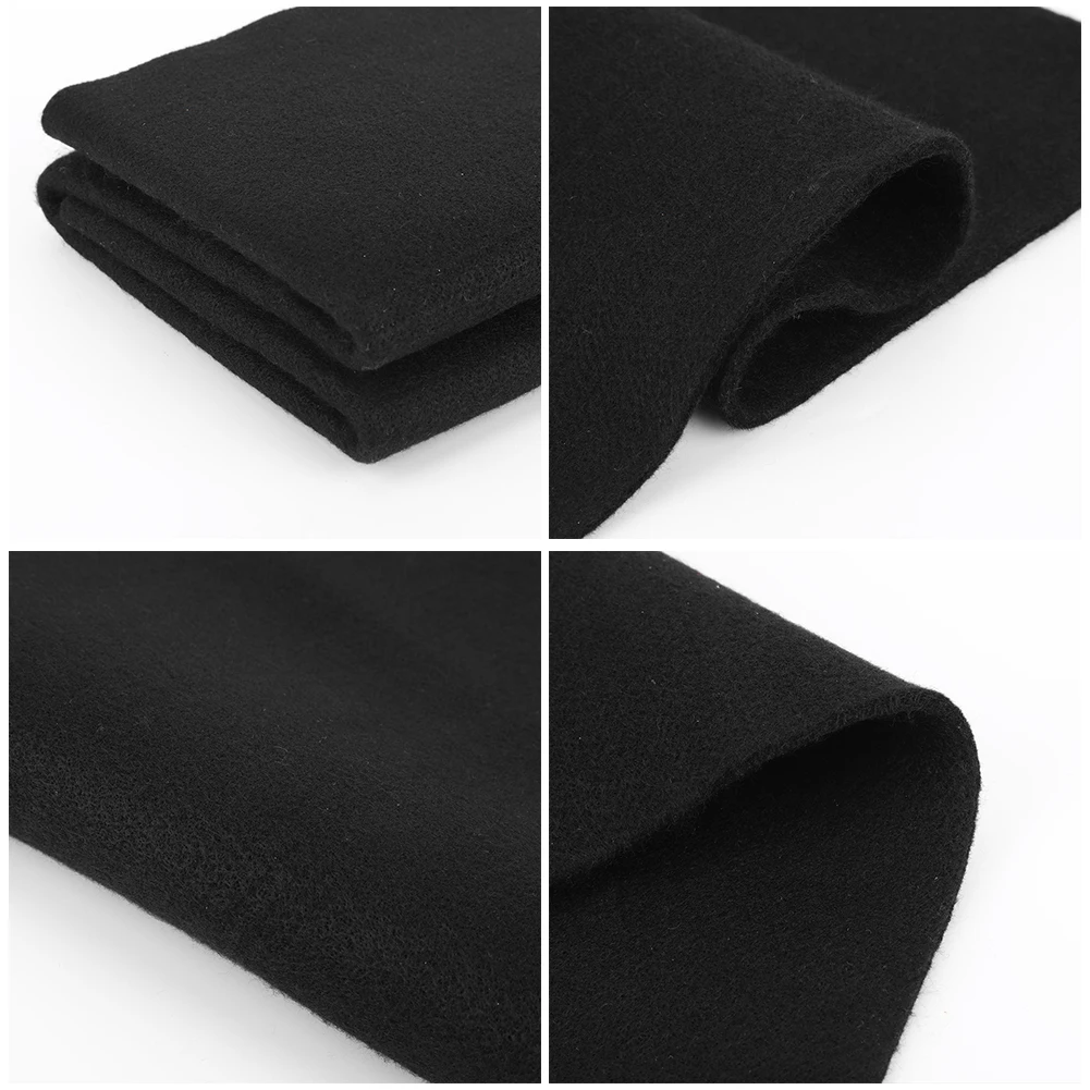 Carbon Felt Fire Resistant Mat 1800°F Flame Retardant Fabric Heat Shield & Insulation Pad for Welding Grills Smokers and Stoves
