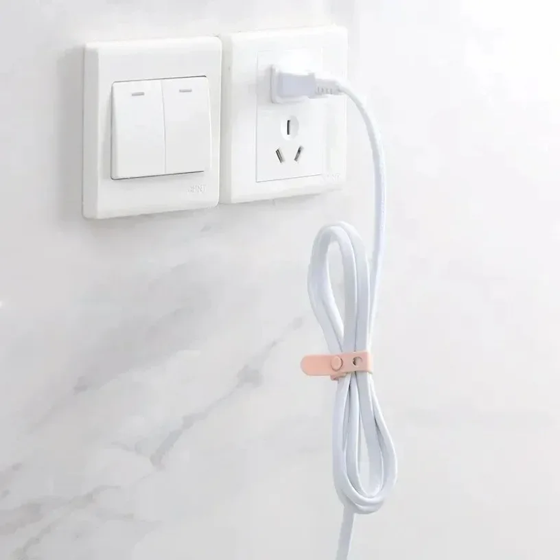 Silicone Cable Organizer for Earphones and Chargers