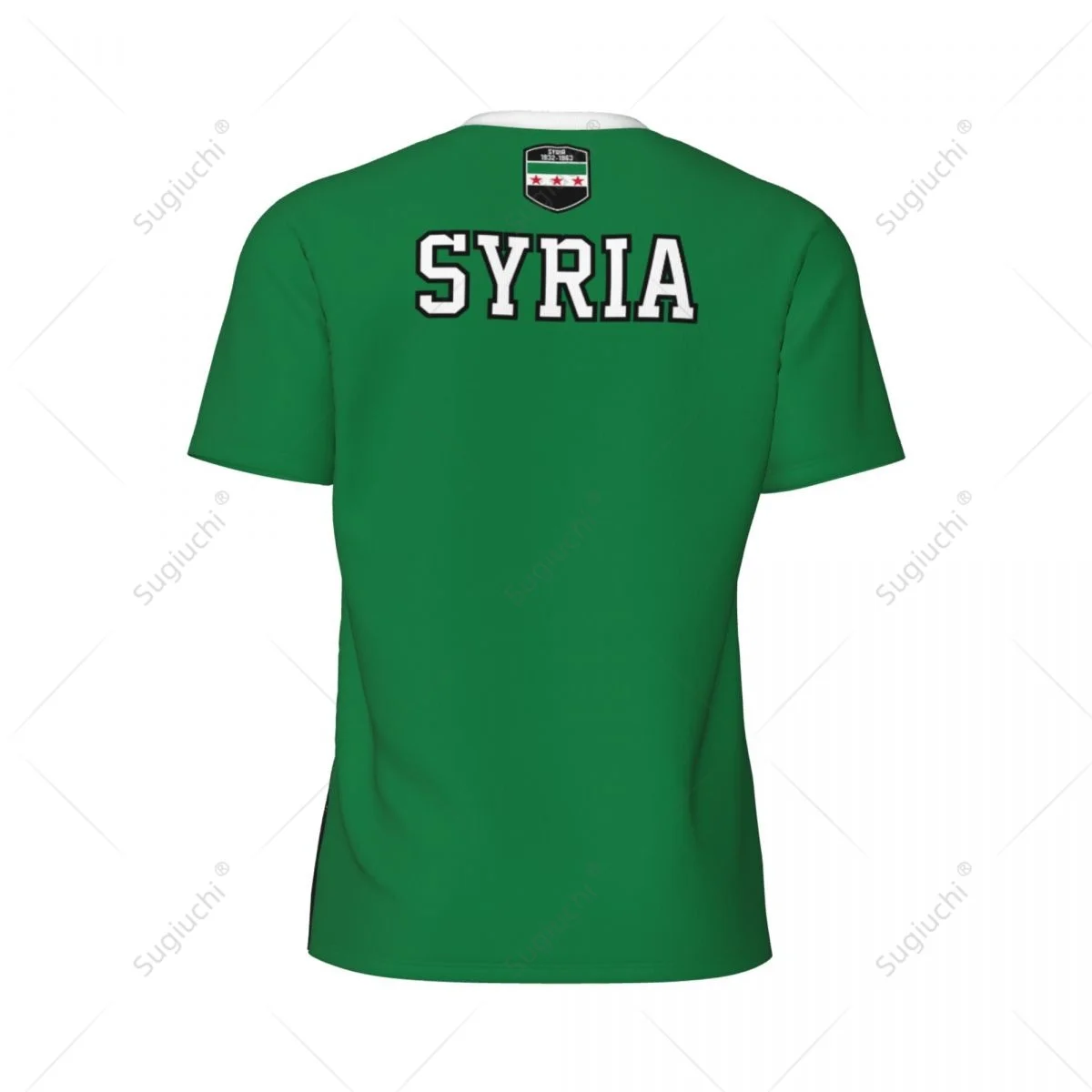 Syria Flag 1932-1963 3D Printed Men Sports T-shirt