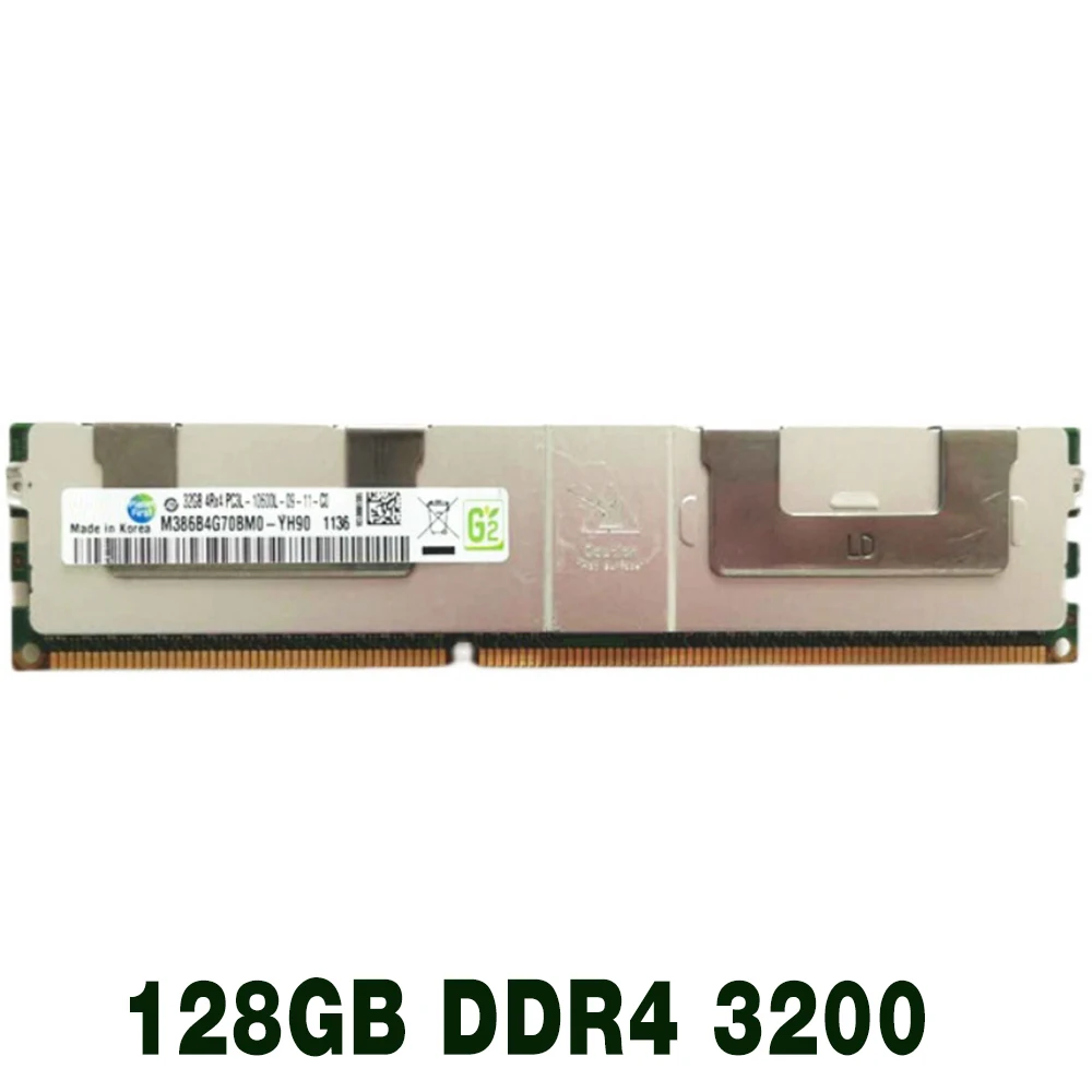 

1 pcs 128G ECC REG For Samsung Memory High Quality Fast Ship 128GB 2S2RX4 PC4-3200AA DDR4 3200