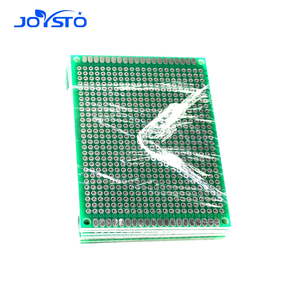 Double-Side Copper Prototype PCB Universal Printed Circuit Board 5PCS/Lot 4*6CM 4x6cm Breadboard Plate pcb kit board pcb board breadboard prototype