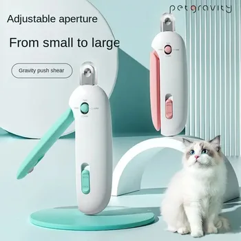 Safe Nail Repair Knife Professional Grooming Tools Adjustable Hole Pet Nail Trimmer Cat Dog Nail Clippers for Small Large NEW