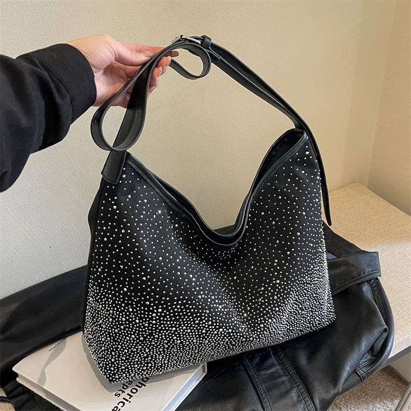 Handheld Shoulder One Bag Large Underarm Capacity Versatile Exquisite Handbag for Woman High-quality Messenger Luxury Crossbody