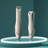 Nail Clippers Stainless Steel Anti Splash Fingernail Cutter Manicure Tools Bionics Design Nail Trimmer Pedicure Scissor 1