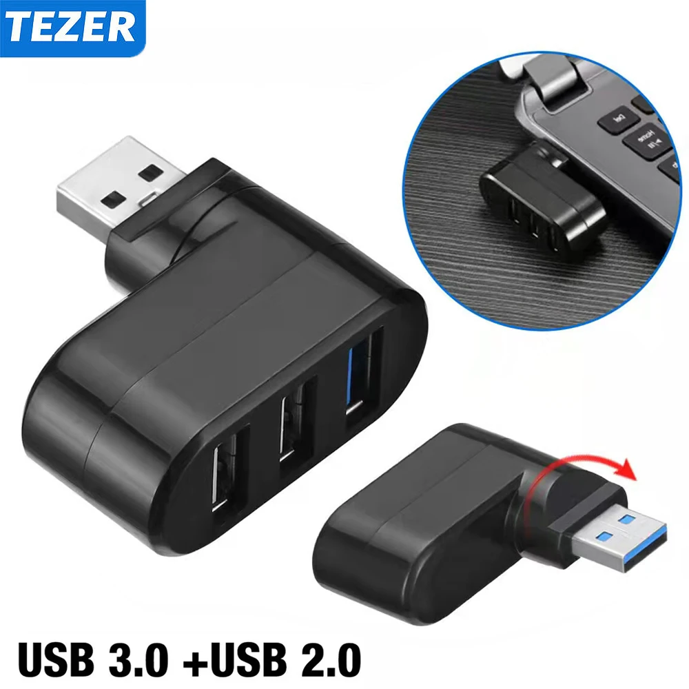 Usb Hub 3.0 Adapter 3 Ports Usb Splitter High Speed Data Transfer Dock Station For Xiaomi Pc Laptop Accessories 2.0 Hub Usb - Docking Stations & Usb Hubs - AliExpress