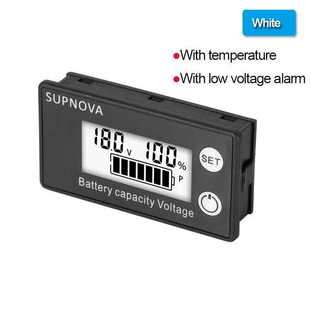 Temp Alarm White
