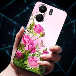 Fashion Soft Silicone TPU Phone Case - Stylish Protective Back Cover Coque s Shell for Redmi 13C 4G (H10.CH.86)