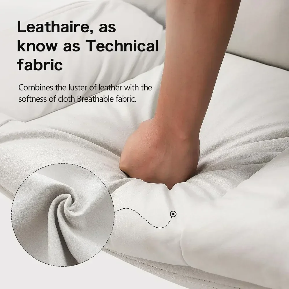 "ergonomic swivel chair with cushioned seat, adjustable height, and tech fabric upholstery"