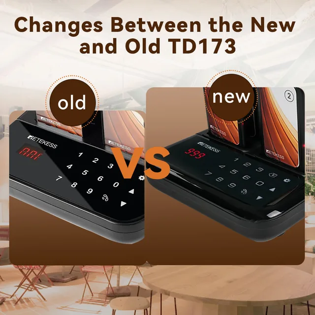 Set 5 Cercapersone Retekess T112 - Ricevitori Con Vibrazione E Beep Per Negozi E Ristoranti - Foto 3