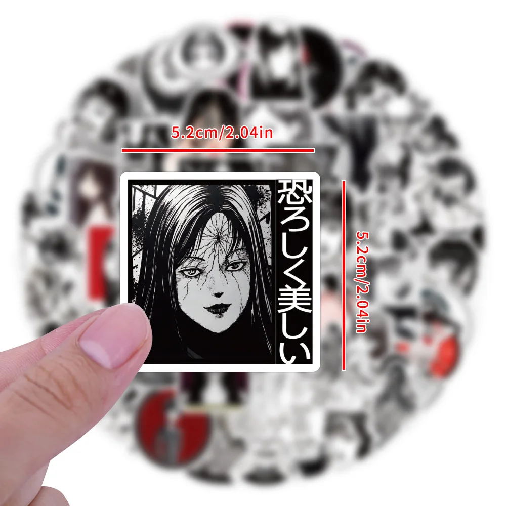Horror Story Junji Ito Series Graffiti Stickers - 110pcs Set