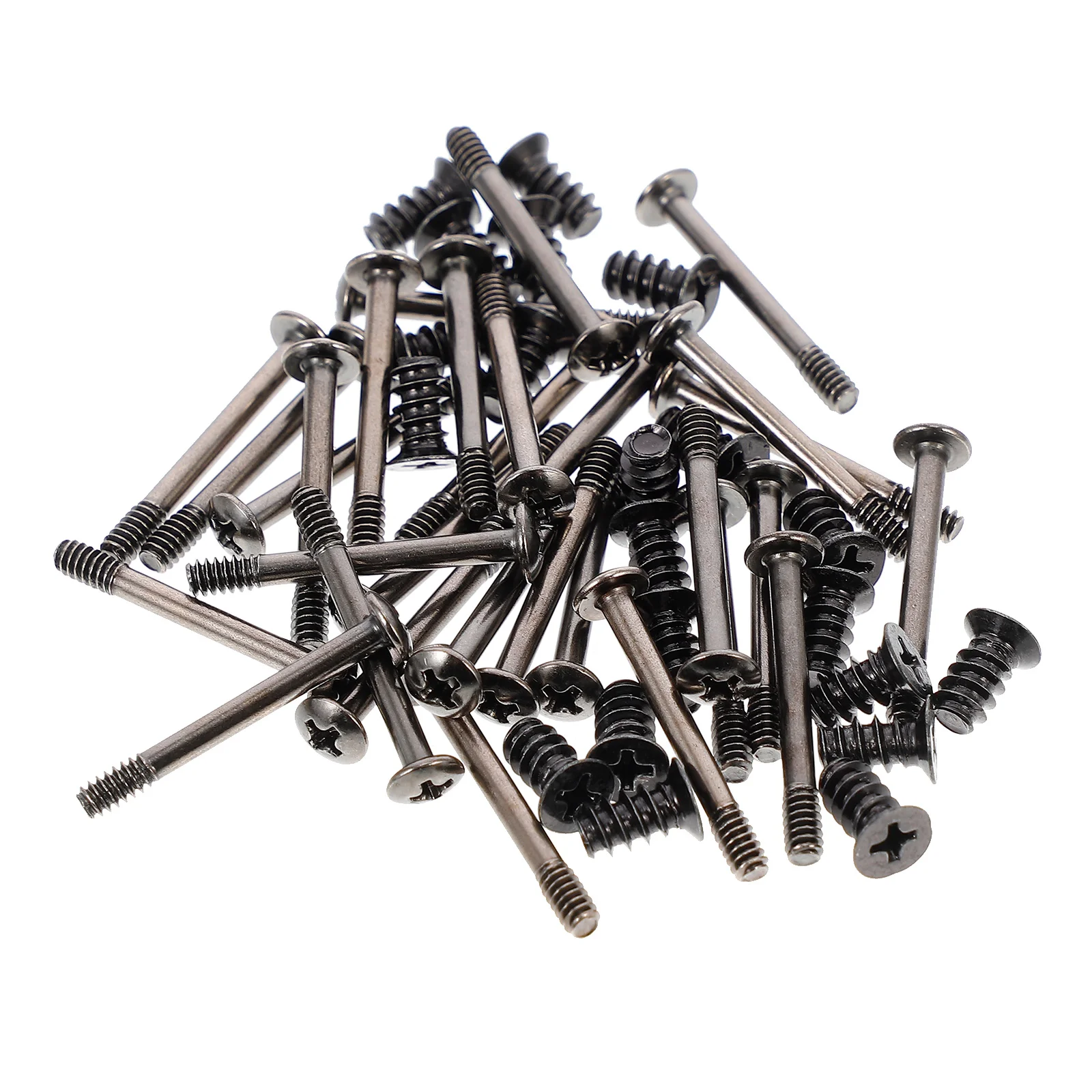 

Case Fan Screw Flat Head Tapping Screw Set Case Screws Set Hardware Supplies ( Long Screws + Short Screws Black