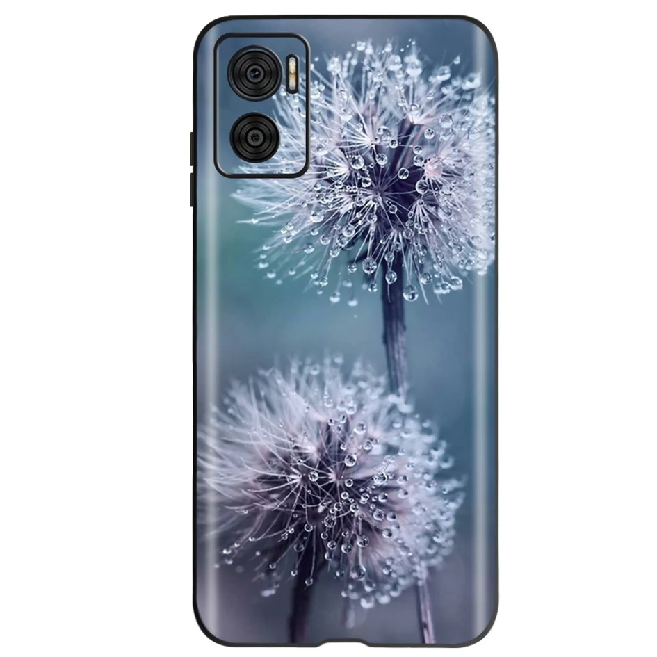 Sleek Black Silicone Soft Back Cover - Fashionable Protective Case