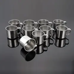 200ml Stainless Steel Mini Travel Tumbler Cup - 200ml