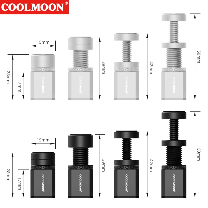 COOLMOON ׷ ī  귡Ŷ ڷ   īȦ, ׳ƽ ̽, ũġ , ATX, M-ATX, ITX ÿ