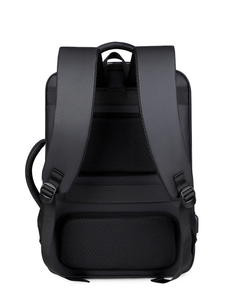 Multi compartment rechargeable business and leisure backpack Large capacity minimalist commuting laptop bag Backpack for boys