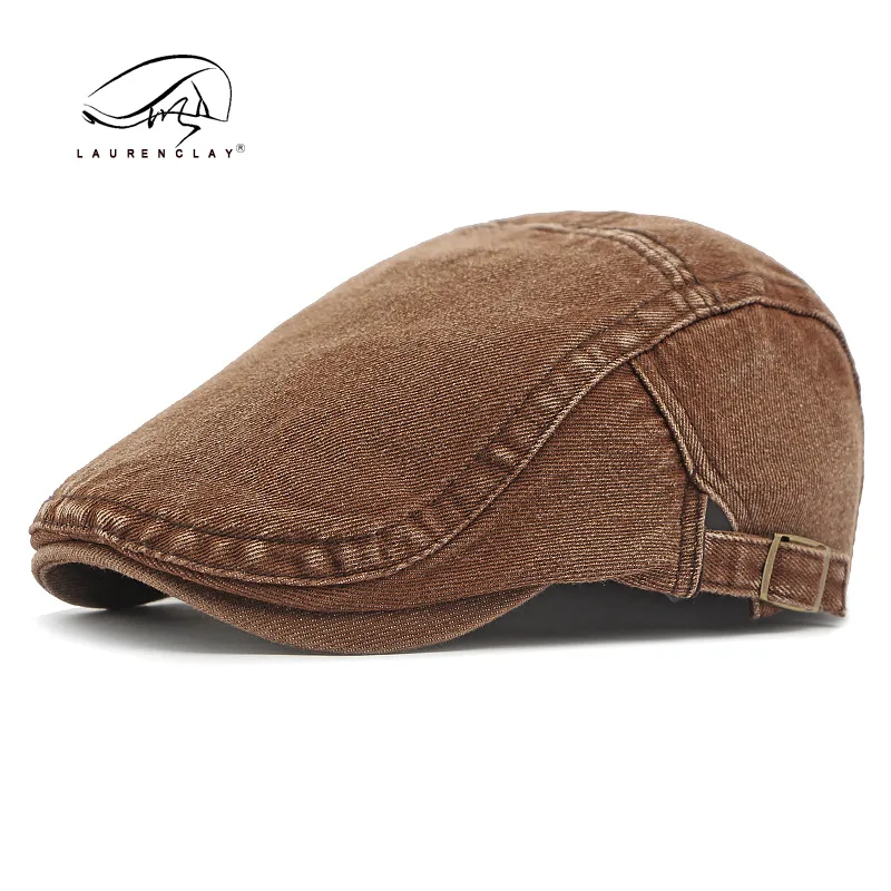 Berretti Cappelli Cappello Piatto Uomo In Cotone Taglia Unica