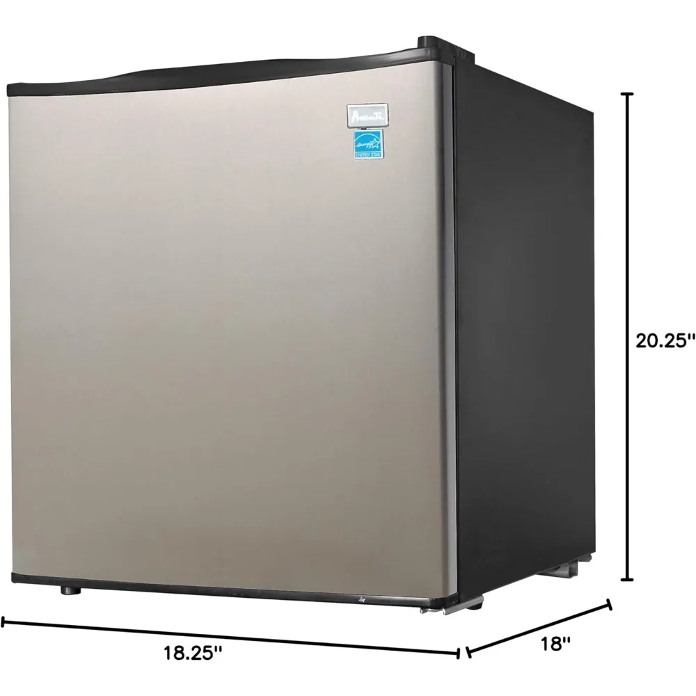 1.7 cu. ft. Compact Refrigerator, in Stainless Steel