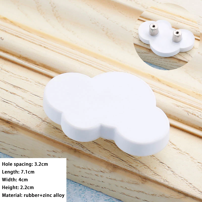 

Rubber Anti-collision Cartoon Children's Handle Room Wardrobe Door Drawer Children's Handle