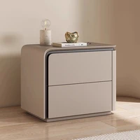 Simple Modern Night Table Storage Nordic Aesthetic Luxury Nightstand Trendy Drawer Home Mesitas De Noche Bedroom Furniture 4
