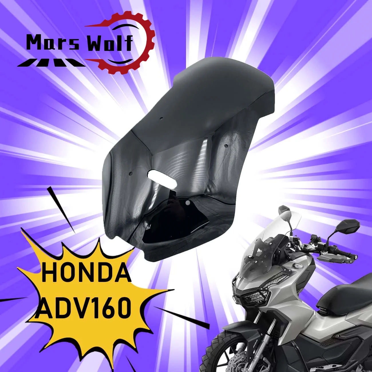 MotorcycleSportTouringAccessoriesVisorWindshieldWindscreenFit