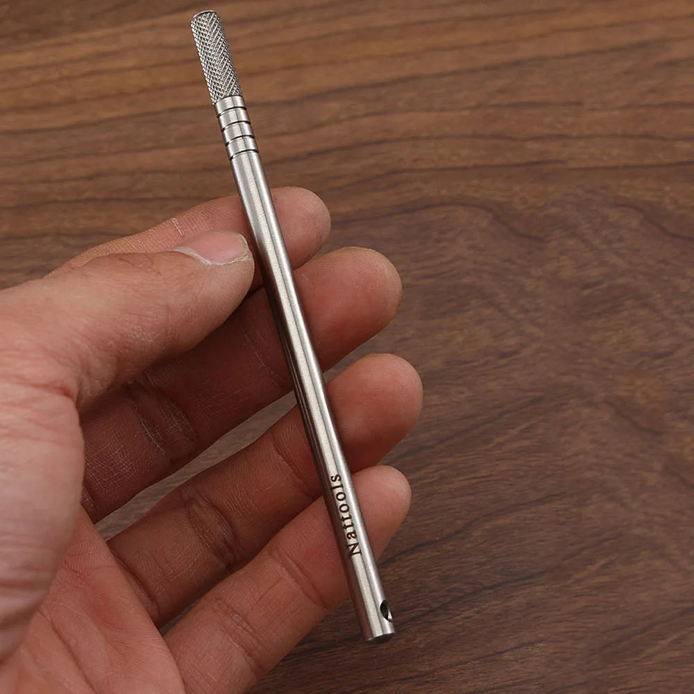 Leather Craft Tool Hand Leather Edge Oil Pen Stainless Steel DIY