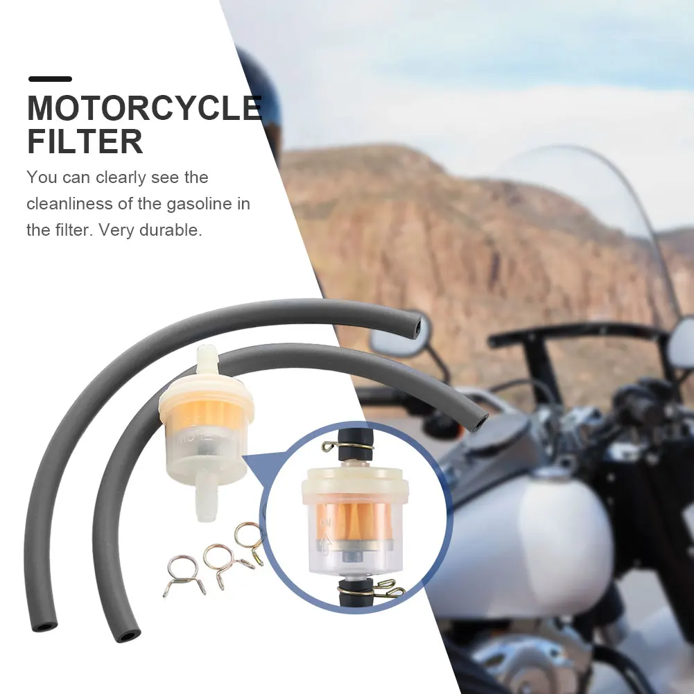 Filtre à carburant universel 110mm pour moto 70cc-125cc VTT scooter