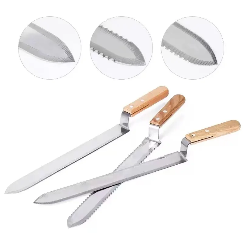 Description Picture 3 of item40cm Stainless SteelBeekeeping Tools Bee Honey Uncapping Scraping Knife Bee Hive Scraper Equipment Cutter for Beekeeper Supplies