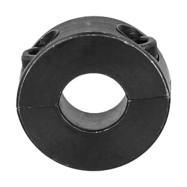 10-Pack 1-3/4" Bore Double Split Steel Shaft Collars - Black Oxide Finish, 2-Piece Clamp Style