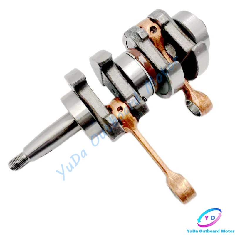 3B2-00030-0 Crankshaft Assy Fit for Tohatsu Parsun Outboard Motor 2 Stroke 9.8HP 8HP 3B200-0300M 3B200-0300 Boat Accessories alternator 3b2 06123 for tohatsu outboard motor 2 stroke boat engine 8hp 9 8hp parsun hidea hdx 3b2 06123 1 3b2061231 m8 9 8b